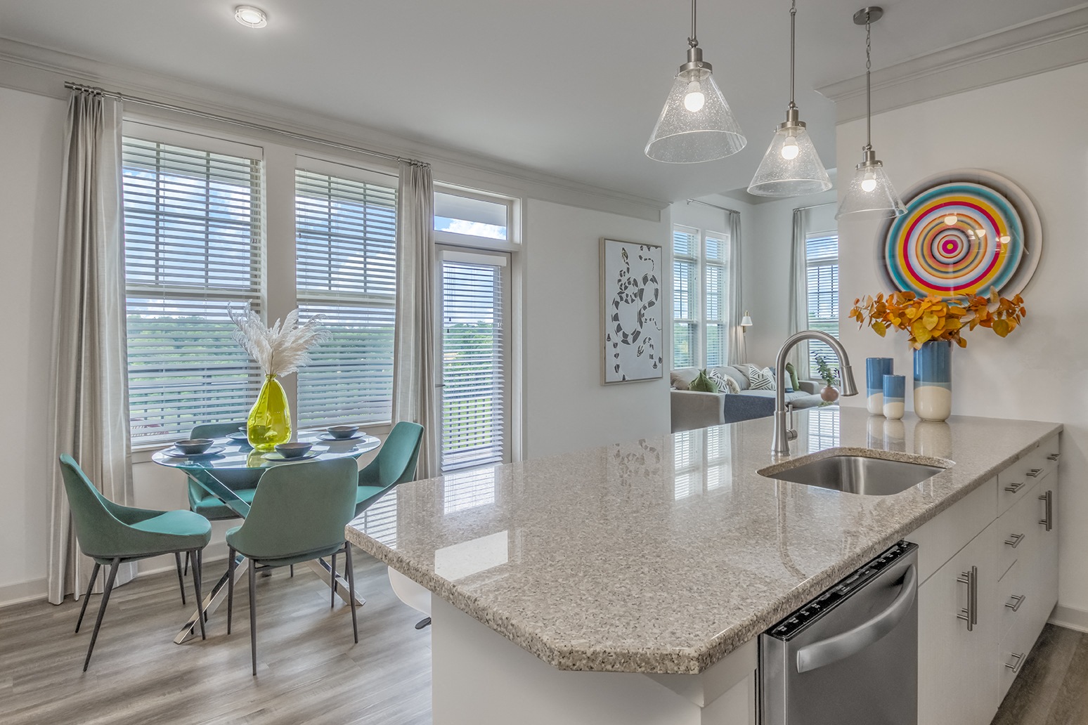 one kitchen
